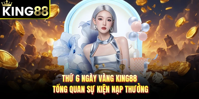 Thứ 6 Ngày Vàng KING88 - Tổng Quan Sự Kiện Nạp Thưởng